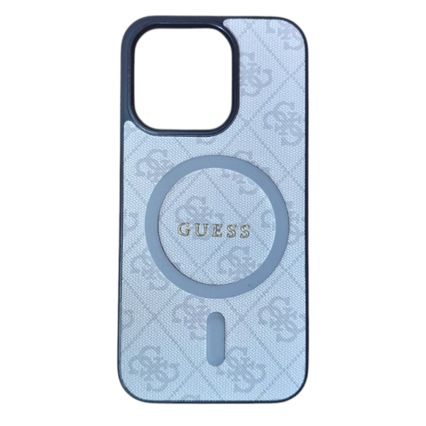 Coque Guess Magsafe bleu